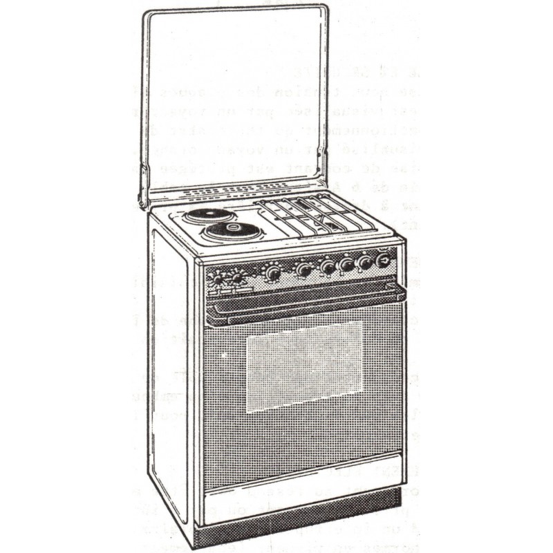 Cuisinière D 645 vedette