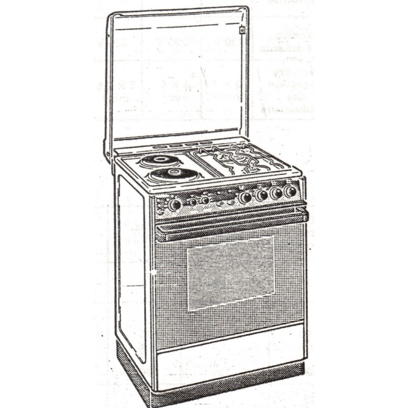 cuisinière CDPS 611