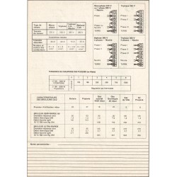 fiche technique quater D 726