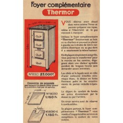 descriptif foyer complémentaire Thermor