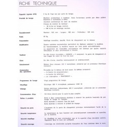 fiche technique stato 523