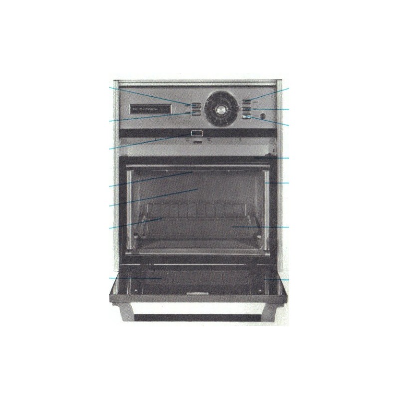 four à micro ondes 1620 de dietrich