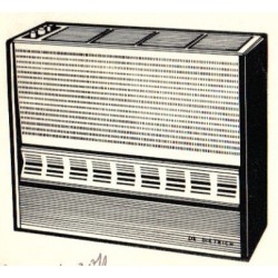 1318 radiateur à gaz De Dietrich