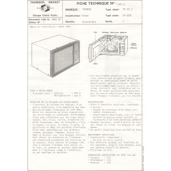 fiche technique TM 321 E Thomson