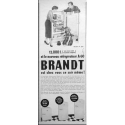 pub réfrigérateur Brandt