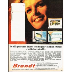 pub réfrigérateur Brandt