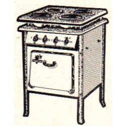 cuisinière  standard 8014 thermor