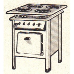 cuisinière standard 9300 Thermor