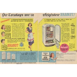 pub réfrigérateur Brandt 1956