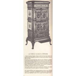 poêle d’Alsace lorraine n°3 1906