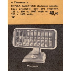 radiateur RIO Thermor 1961