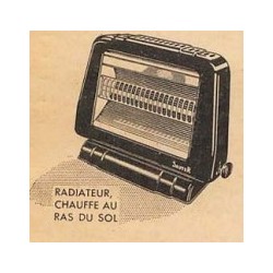 radiateur à gaz sauter