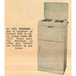 réchaud four 4020  1954