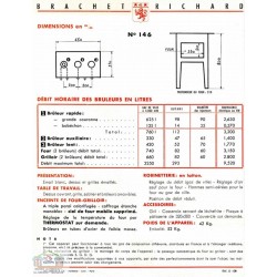 Cuisinière N°146 Brachet Richard