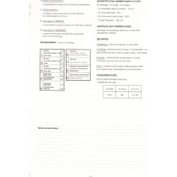 descriptif bis statomatic 402 Brandt