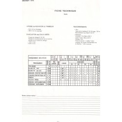 descriptif bis statomatic 510 Brandt