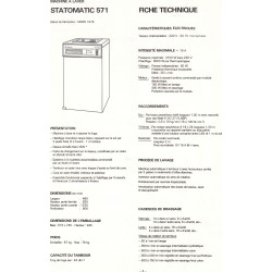 descriptif statomatic 571 Brandt