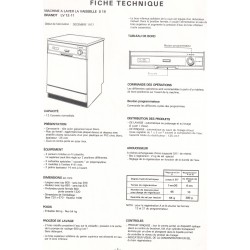 fiche technique lv 1211