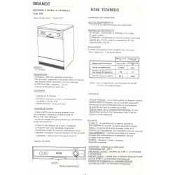 fiche technique lv 109