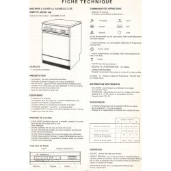fiche technique super 148