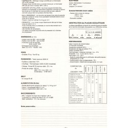 fiche technique bis luxe 121