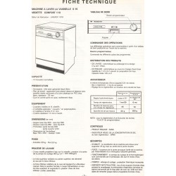 fiche technique confort 110