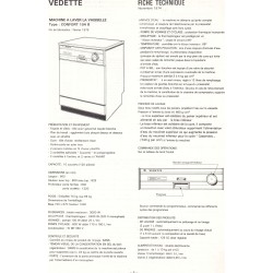 fiche technique confort 104 B