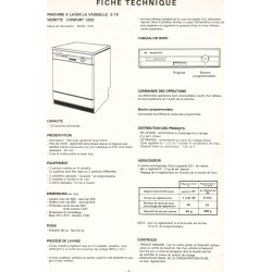 fiche technique confort 1200