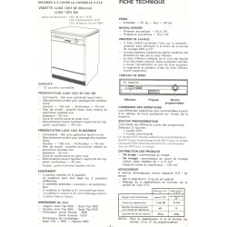 fiche technique luxe 1201 M