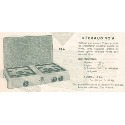 réchaud 92 A Brachet Richard