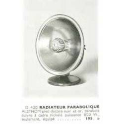 radiateur Alsthom 1939