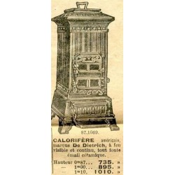 calorifère le louvre 1932