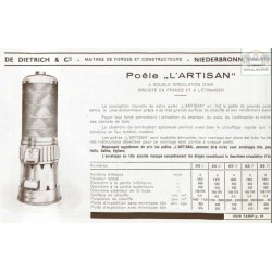 poêle artisan n°85 1936