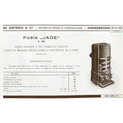 poêle jade n° 630 1936