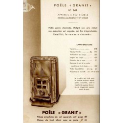 poêle granit n°640