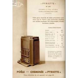 poêle pyriette n° 641