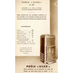 poêle silex N° 670