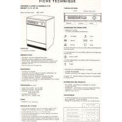 fiche technique lv 1481 sx