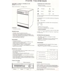 fiche technique lv 1481
