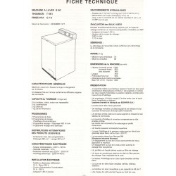 fiche technique G 13