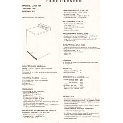 fiche technique g 33