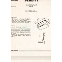 fiche technique bis GS 531