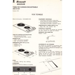 fiche technique 282 E 431