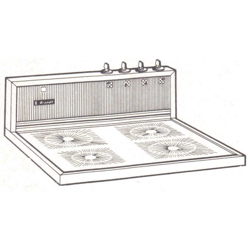 plaque vitro P 64 E 83 Brandt