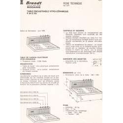 fiche technique P 64 E 83