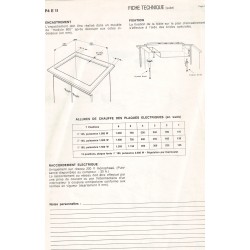 Fiche technique bis P 4 E 11