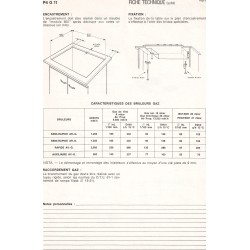 Fiche technique bis P 4 G 11