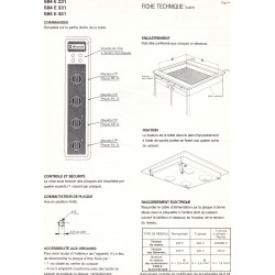 fiche technique bis 584 E 431