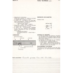 fiche technique ter 592 E 71