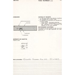 fiche technique ter 592 E 61